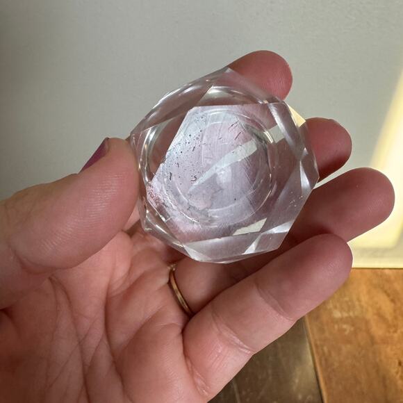 Antique Vintage Lot 8 Pressed Blown Glass Decorative Ornate‎ Salt Cellar Bundle - Picture 7 of 16